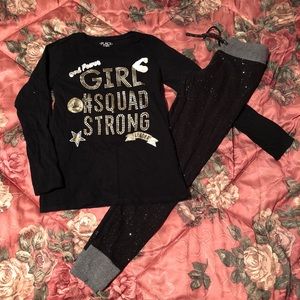 Long sleeve top/leggings